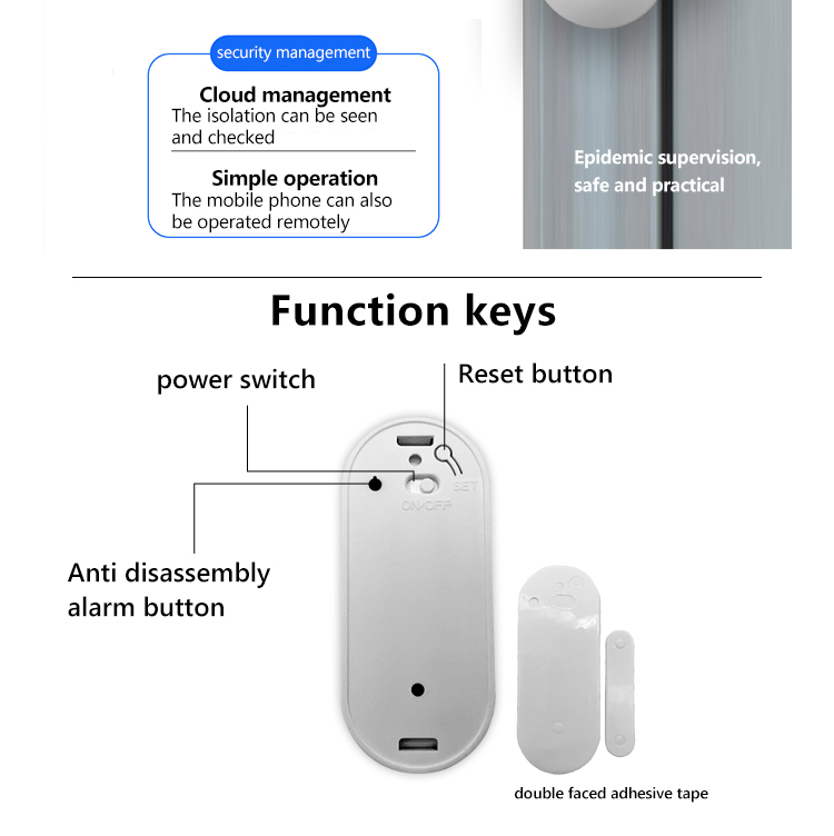 Wifi window door sensor YJ-SH007